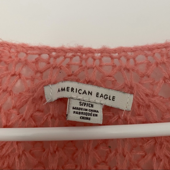 AE Striped V-neck oversized sweater - Picture 3 of 3